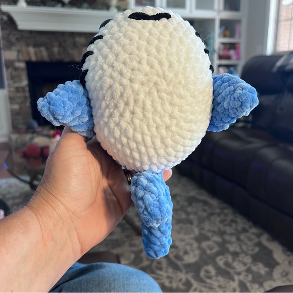 Crochet Shark Plush handmade by Petunias Patch (Me) - Picture 5 of 12